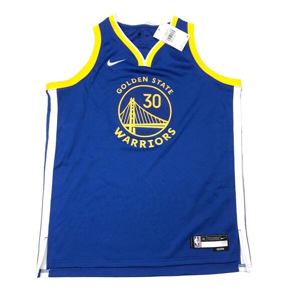 New Golden State Warriors Curry 30 Swingman Icon Edition Jersey Size XL Nike B4 - Picture 1 of 6